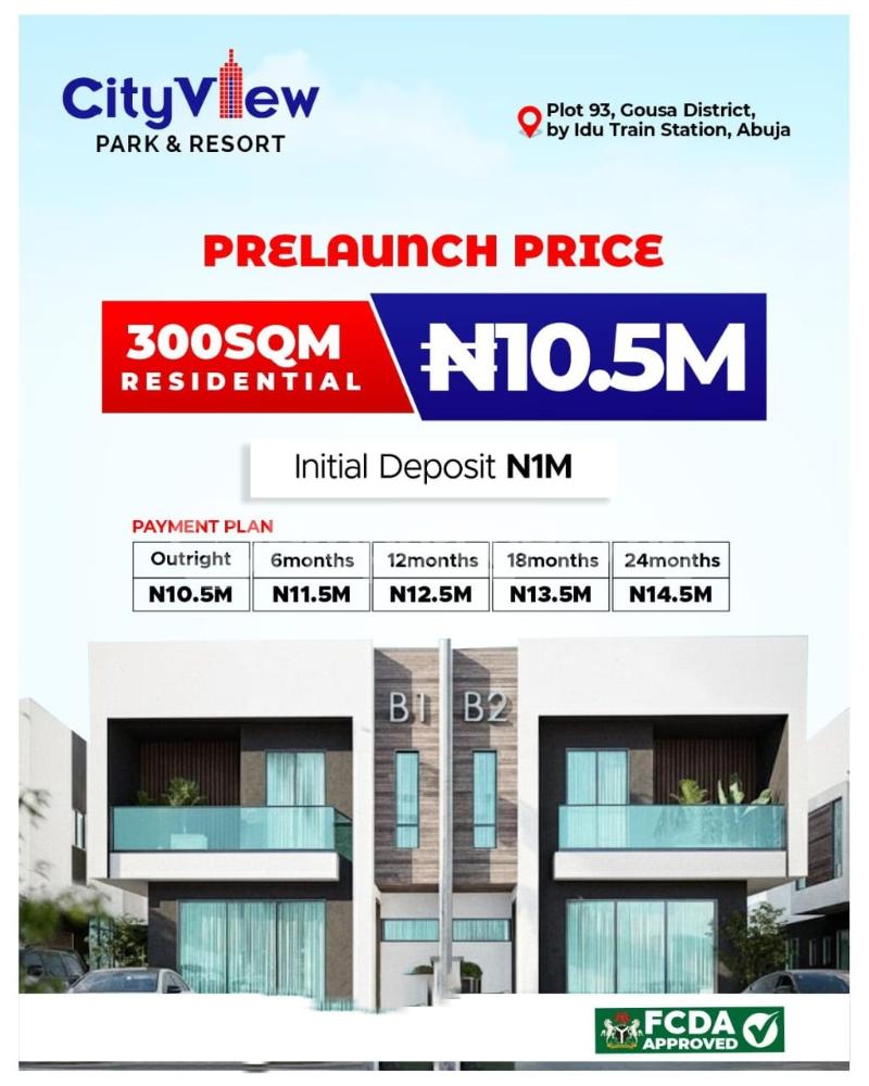 Land for sale City View Park And Resort Gousa Abuja Idu Abuja