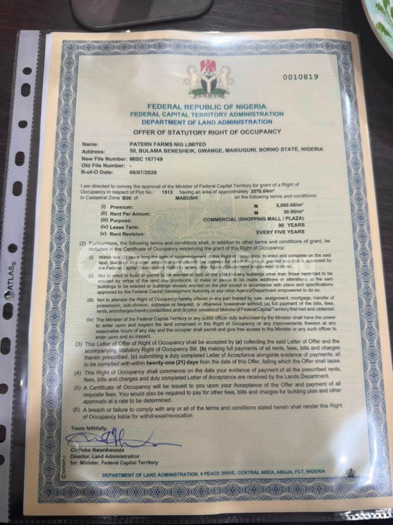 Land for sale Mabushi Abuja - 0