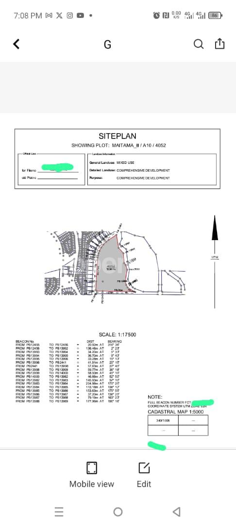 Land for sale Extension Maitama Abuja