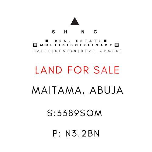 Land for sale Maitama Abuja