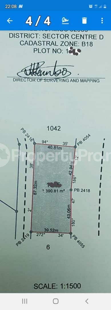 Land for sale Gudu District Central Area Abuja