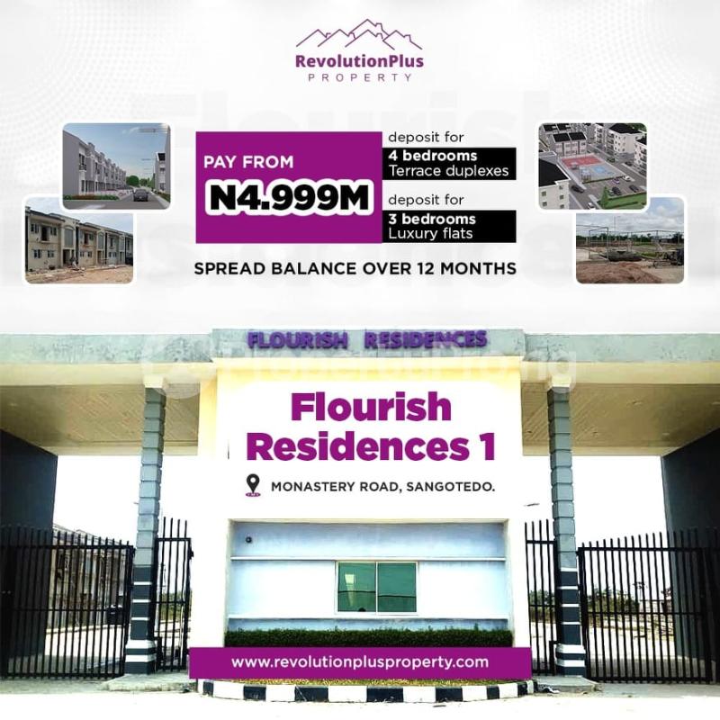 4 bedroom House for sale Monastery road Sangotedo Lagos