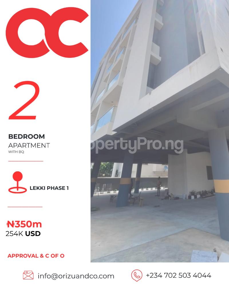 2 bedroom Flat / Apartment for sale Lekki Phase 1 Lekki Lagos