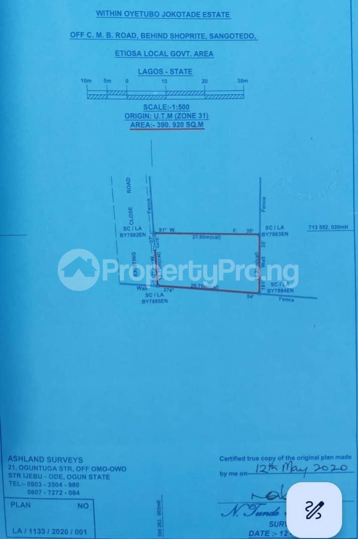 Land for sale Off Monestery Road, Monastery road Sangotedo Lagos