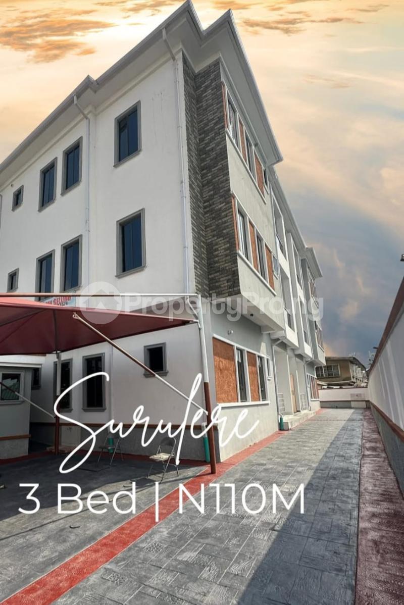 3 bedroom Flat / Apartment for sale Masha Surulere Lagos