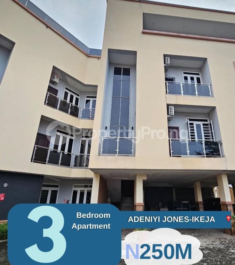 3 bedroom Flat / Apartment for sale Adeniyi Jones Ikeja Lagos
