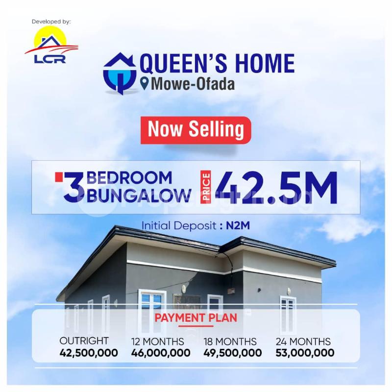 3 bedroom House for sale Mowe Ofada/queens Home Mowe Obafemi Owode Ogun