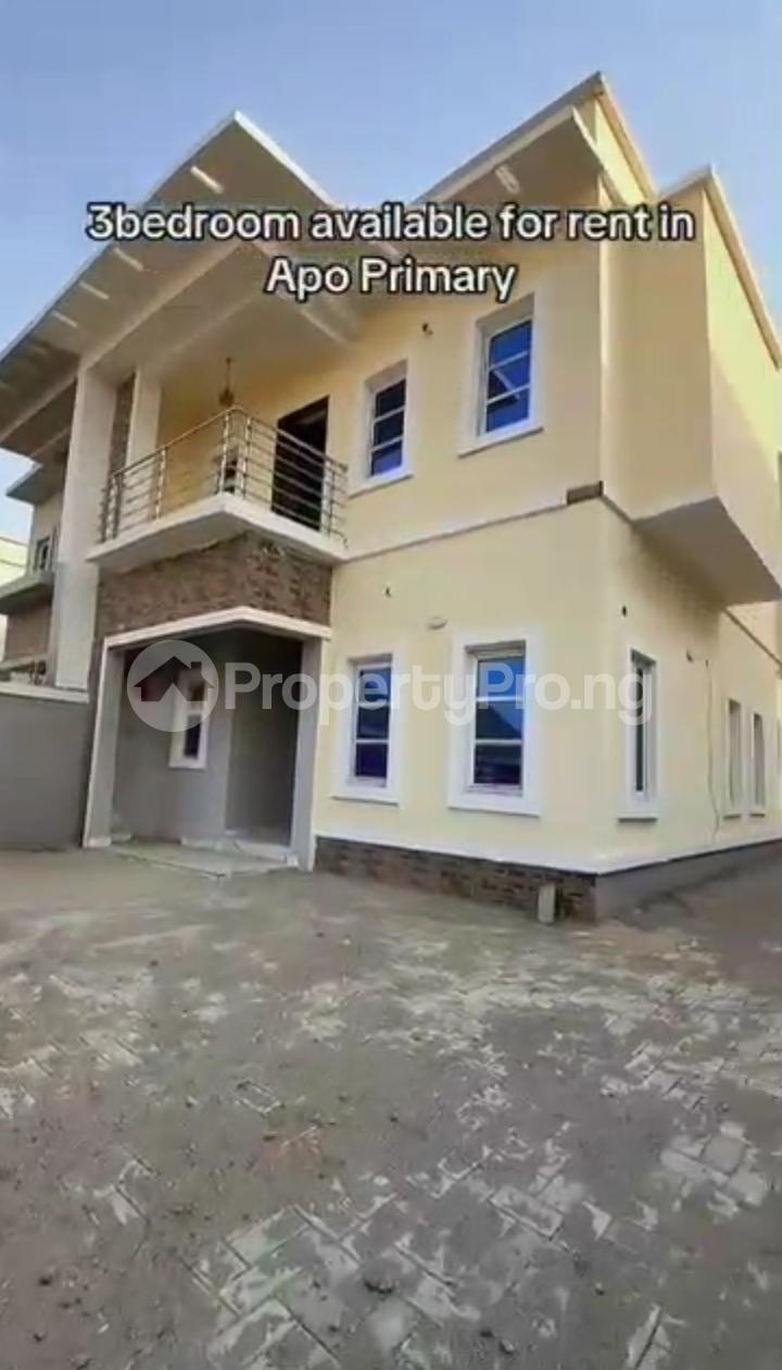 3 bedroom House for rent Apo Primary, Apo, Abuja Apo Abuja