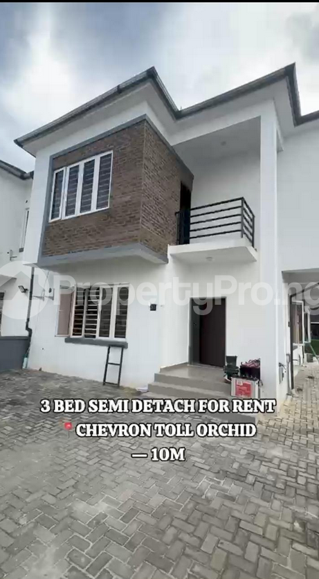 3 bedroom House for rent Orchid Road Lekki Lagos