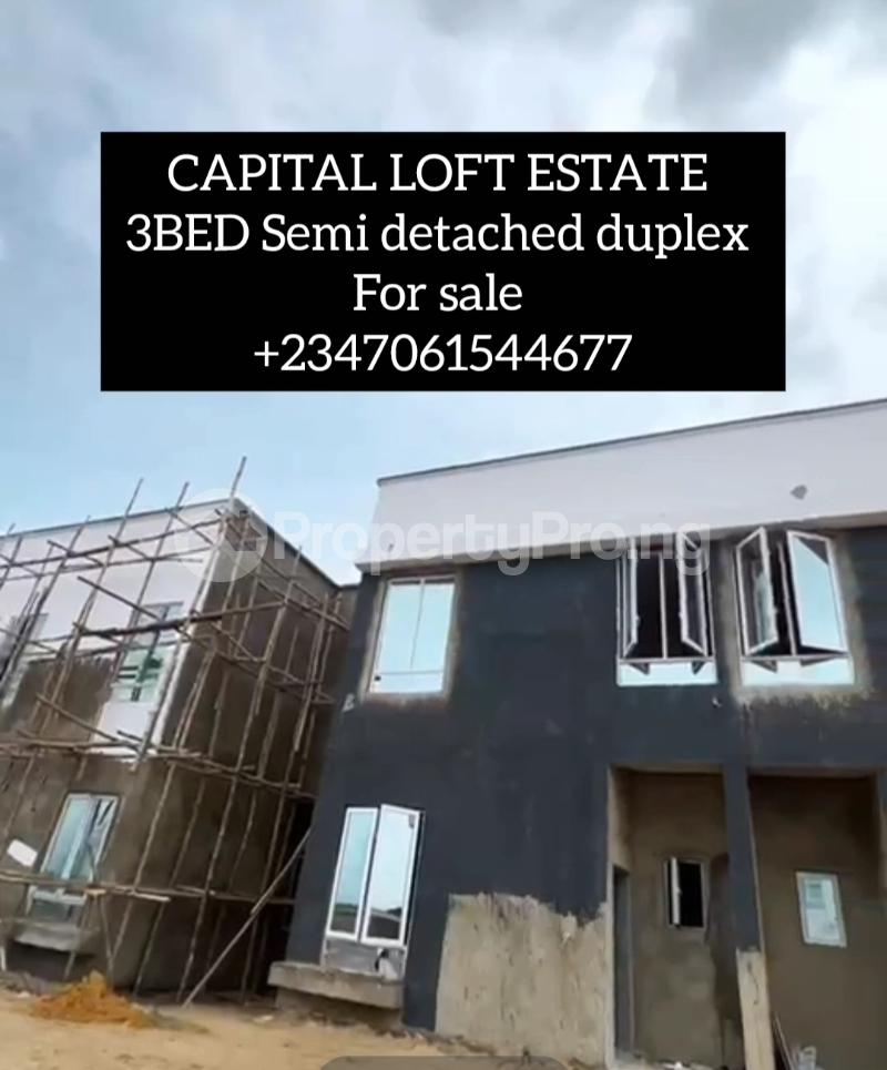 3 bedroom House for sale 3 Bed Semi Detached Duplex Around Makarios Place Eleko Ibeju-Lekki Lagos - 0