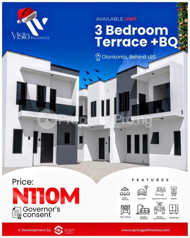 3 bedroom House for sale Olokonla Street | Springpethomes|ajah Olokonla Ajah Lagos