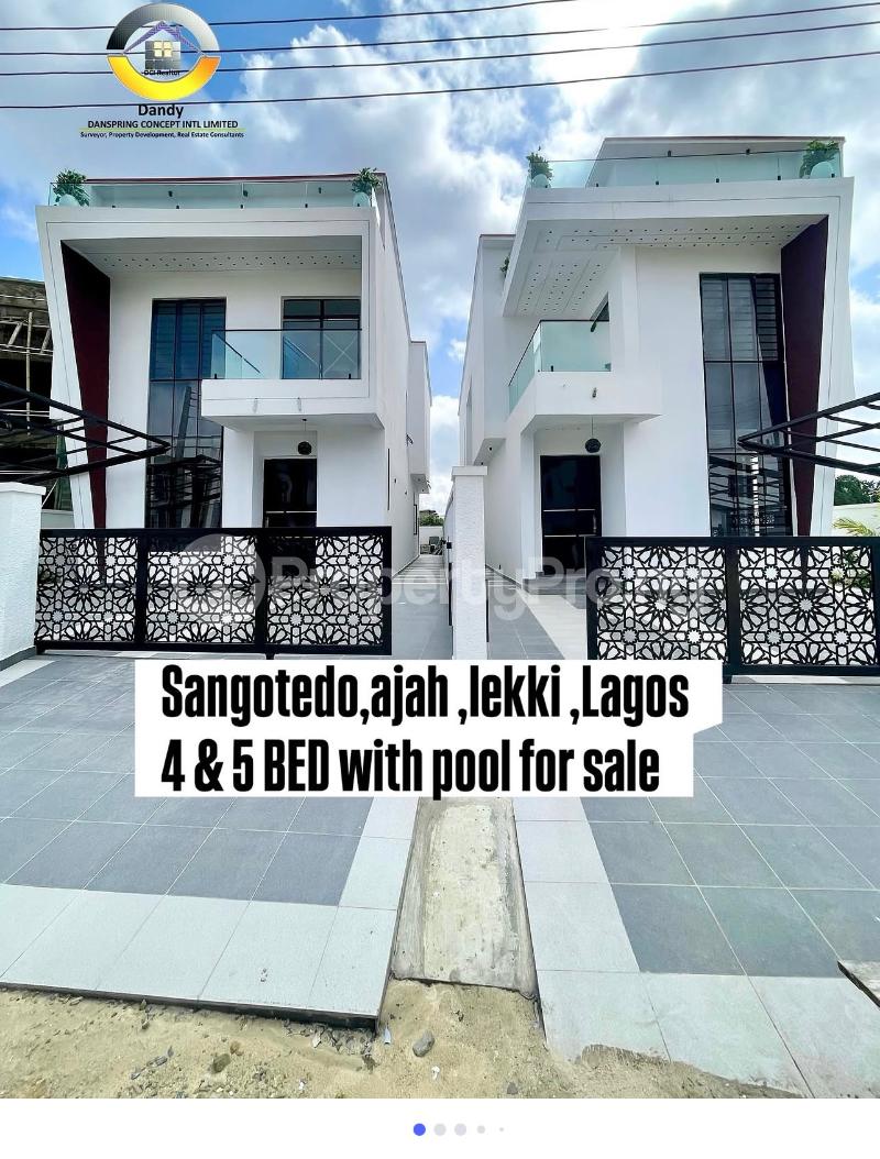 4 bedroom House for sale Sangotedo Ajah Lagos