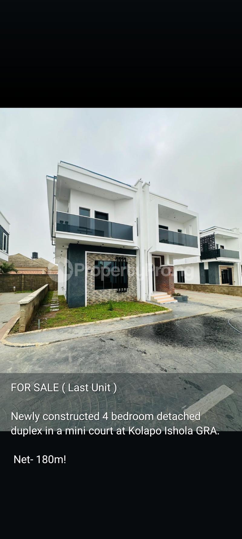 4 bedroom House for sale Kolapo Ishola Akobo Ibadan Oyo