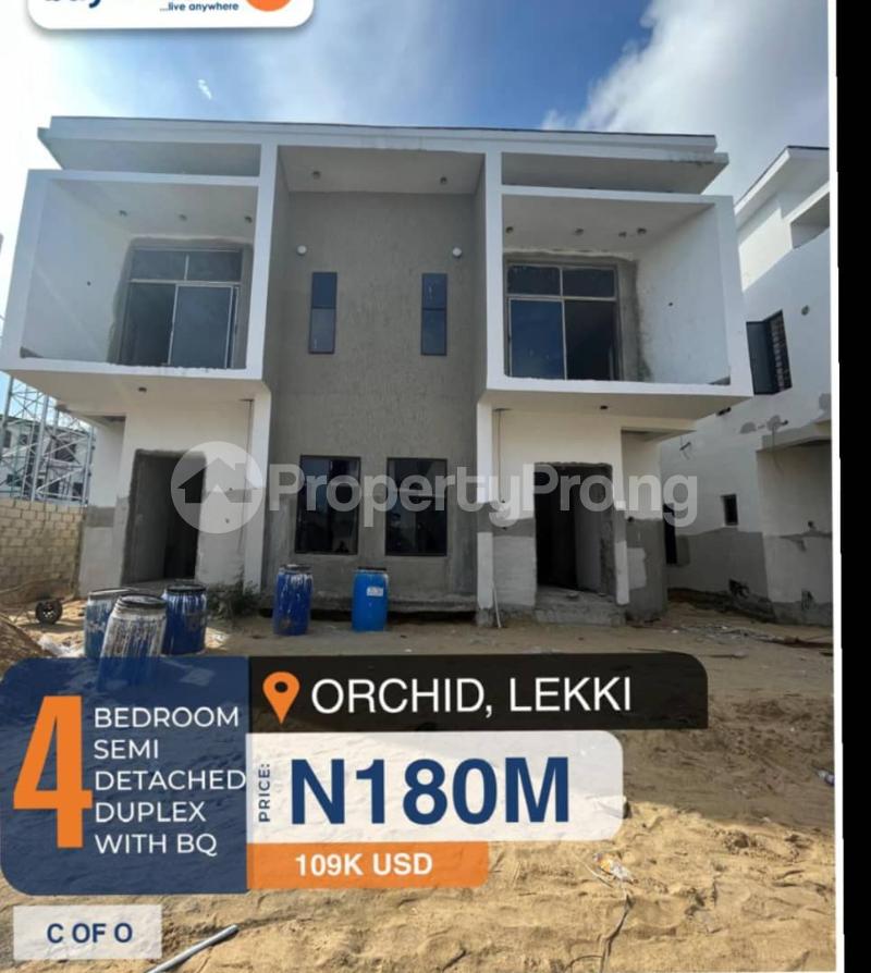 4 bedroom House for sale orchid Lekki Lagos