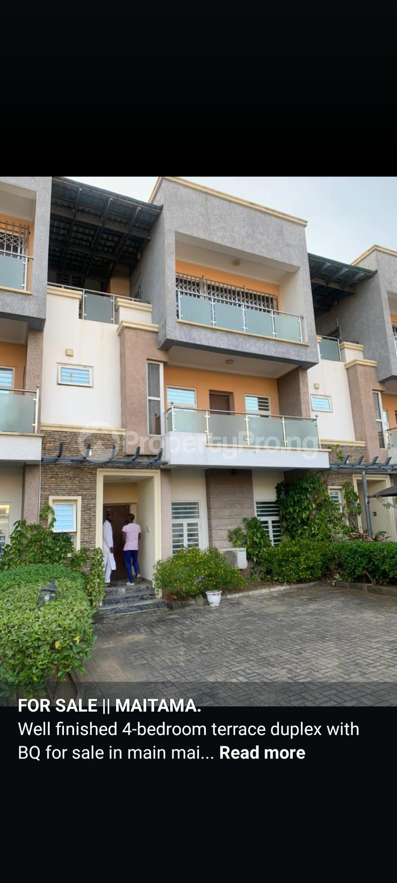 4 bedroom House for sale Main Maitama Abuja