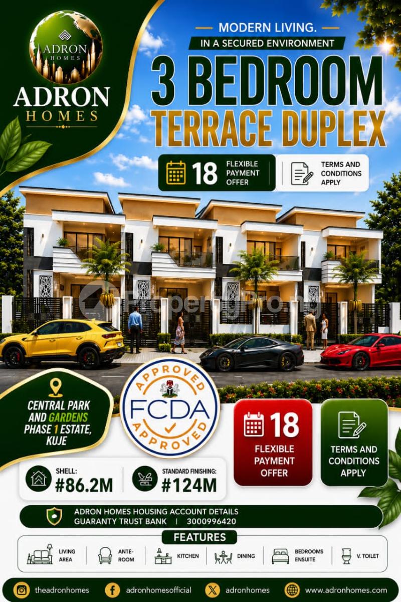 4 bedroom House for sale Central Parks And Gardens Estate Phase 1, Directly Opposite Almat Farm Kuje Abuja