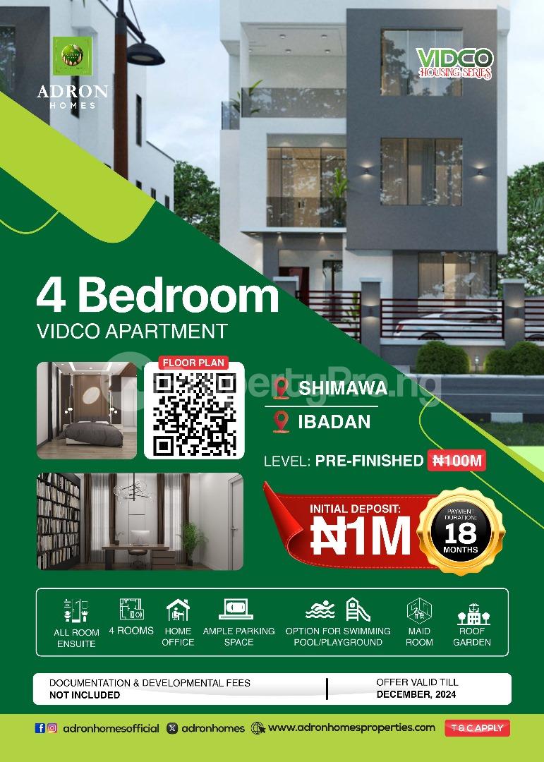 4 bedroom House for sale Simawa Along Lagos/ Ibadan Expressway Obafemi Owode Ogun - 0