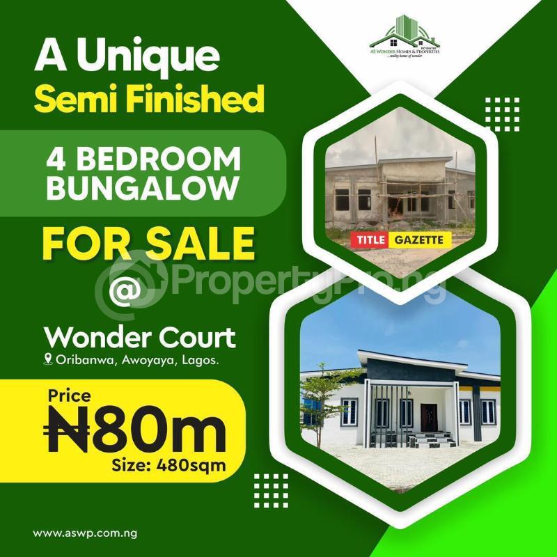 4 bedroom House for sale Oribanwa, Awoyaya Ajah Lagos - 0