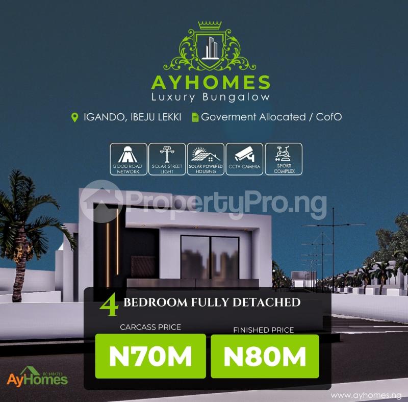 House for sale Igando Ibeju Lekki Ibeju-Lekki Lagos