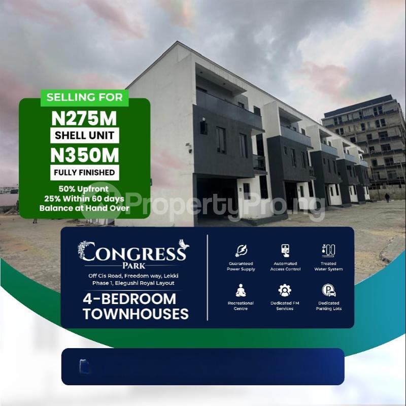 4 bedroom House for sale Off Freedom Way Lekki Phase 1 Lekki Lagos