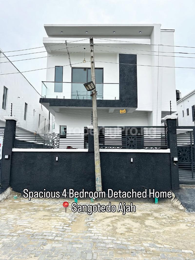 4 bedroom House for sale Sangotedo Ajah Lagos