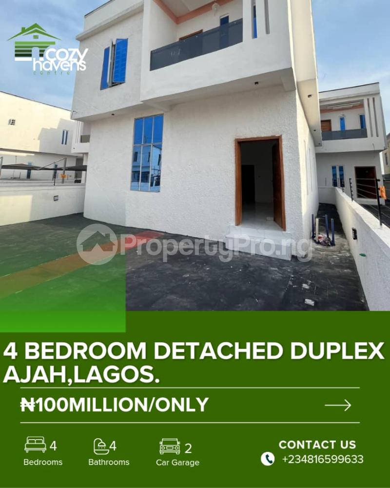 4 bedroom House for sale Ajah Lagos