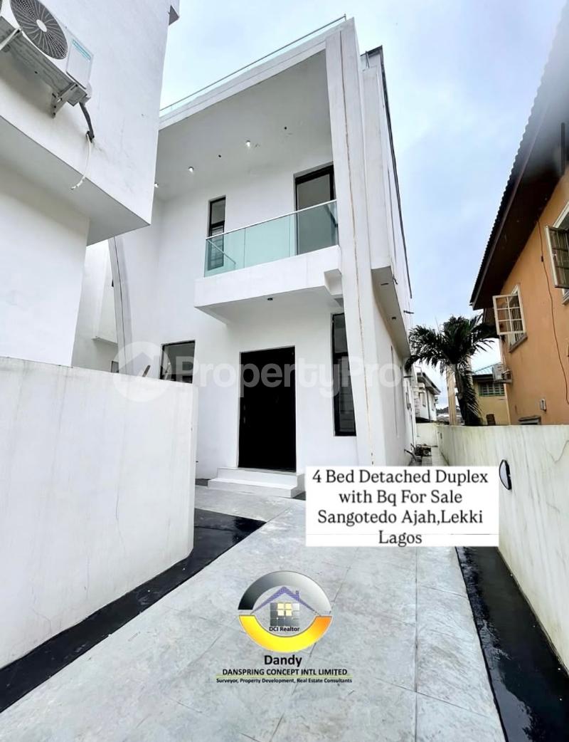4 bedroom House for sale Sangotedo Ajah Lagos
