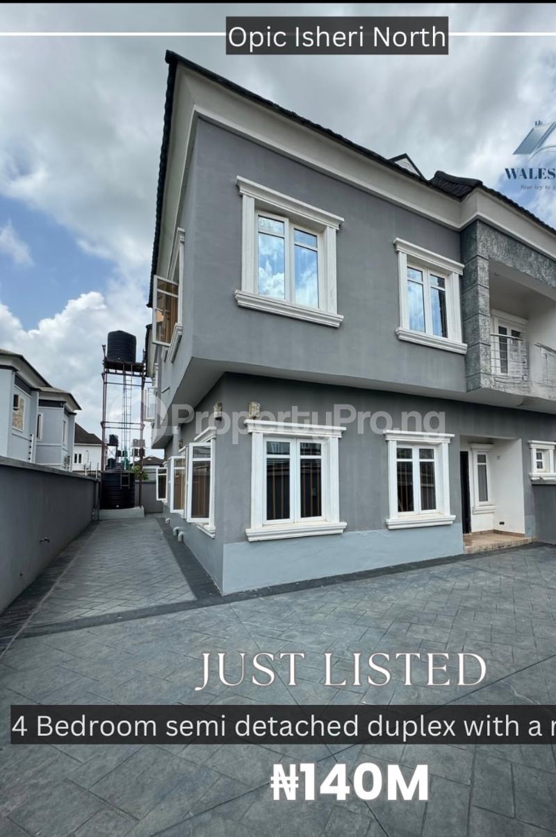4 bedroom House for sale Topic Isheri Magodo Isheri North Ojodu Lagos