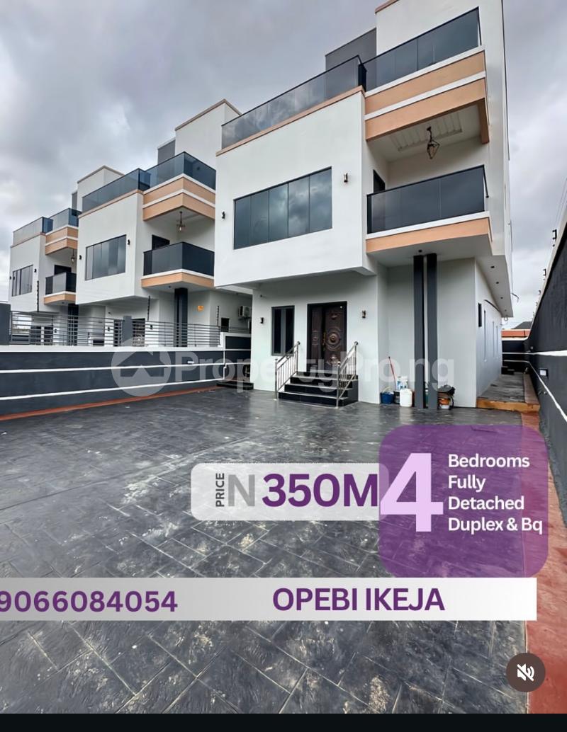 4 bedroom House for sale  Opebi Ikeja Lagos