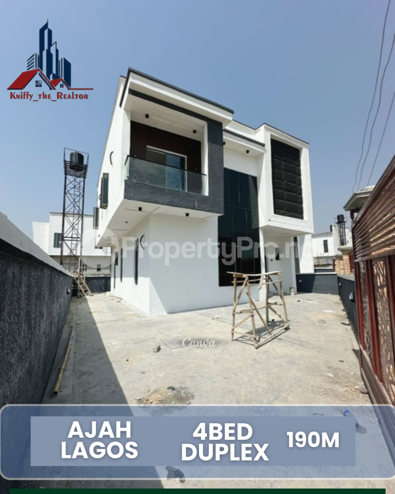 4 bedroom House for sale Ajah Lagos