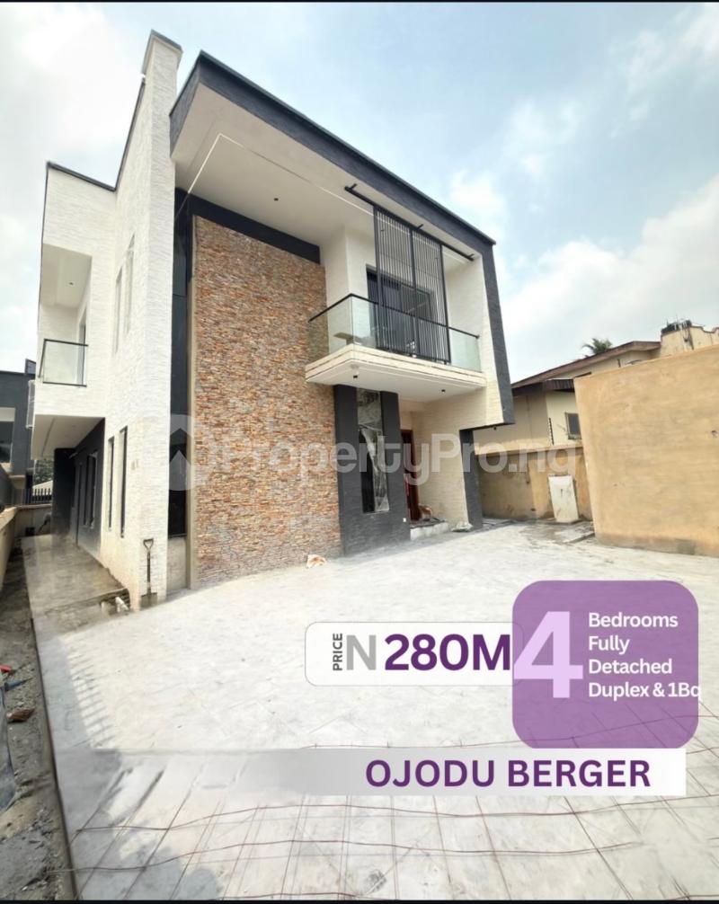 4 bedroom House for sale Berger Ojodu Lagos