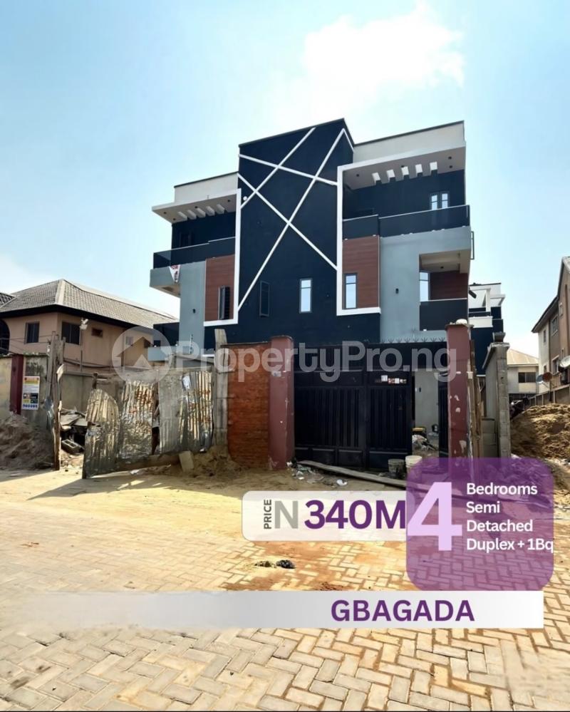 4 bedroom House for sale Gbagada Phase 1 Gbagada Lagos - 0