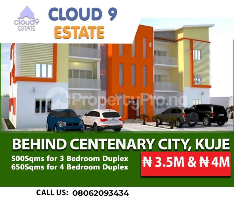 4 bedroom Land for sale Behind Centenary City Kuje Abuja - 1