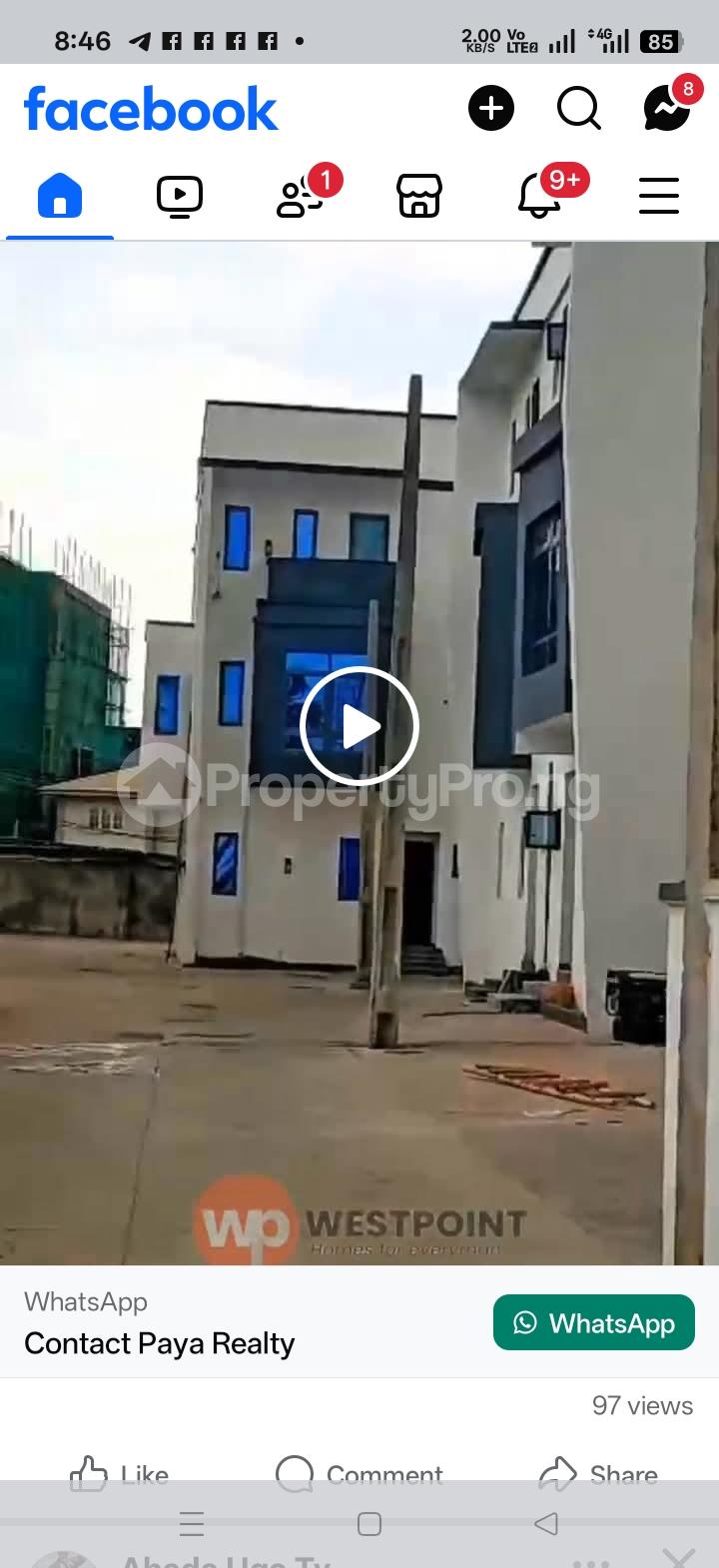 House for sale Opebi Ikeja Lagos