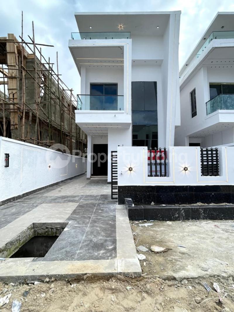 House for sale Brand New 4 Bedroom Duplexes With Bq And Private Swimming Pool In An Beautifully Estate All Rooms En Suite 24 Hours Lights Off Lekki-Epe Expressway Ajah Lagos