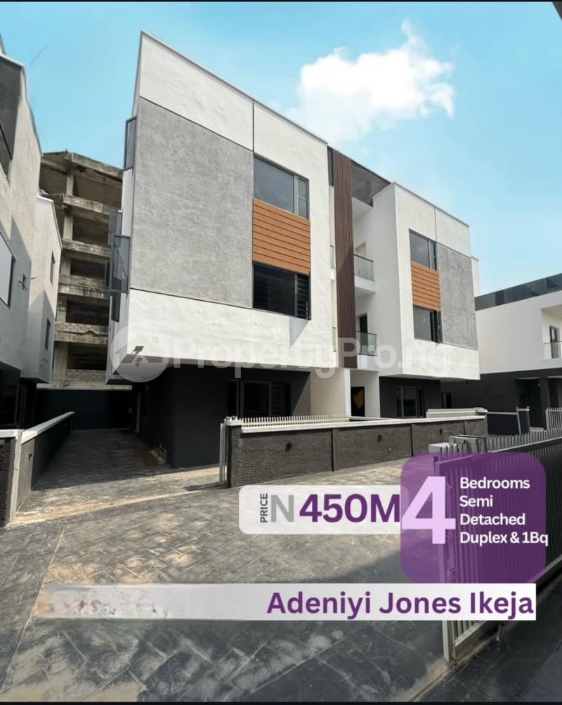 4 bedroom House for sale Adeniyi Jones Ikeja Lagos