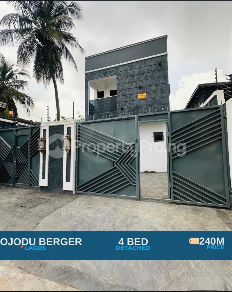 4 bedroom House for sale Berger Lagos Berger Ojodu Lagos