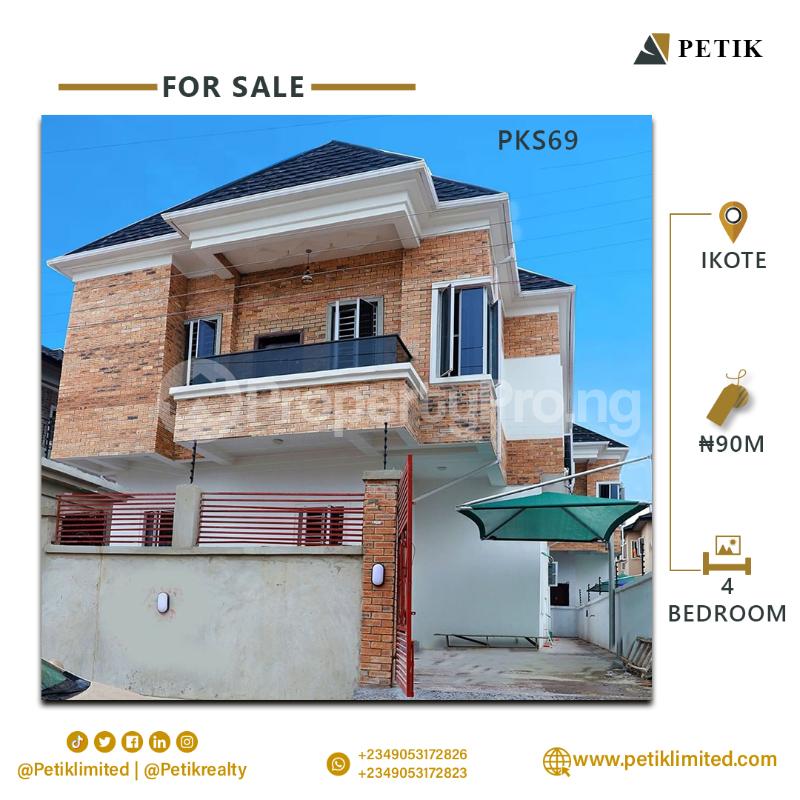 4 bedroom House for sale Ikota Lekki Lagos