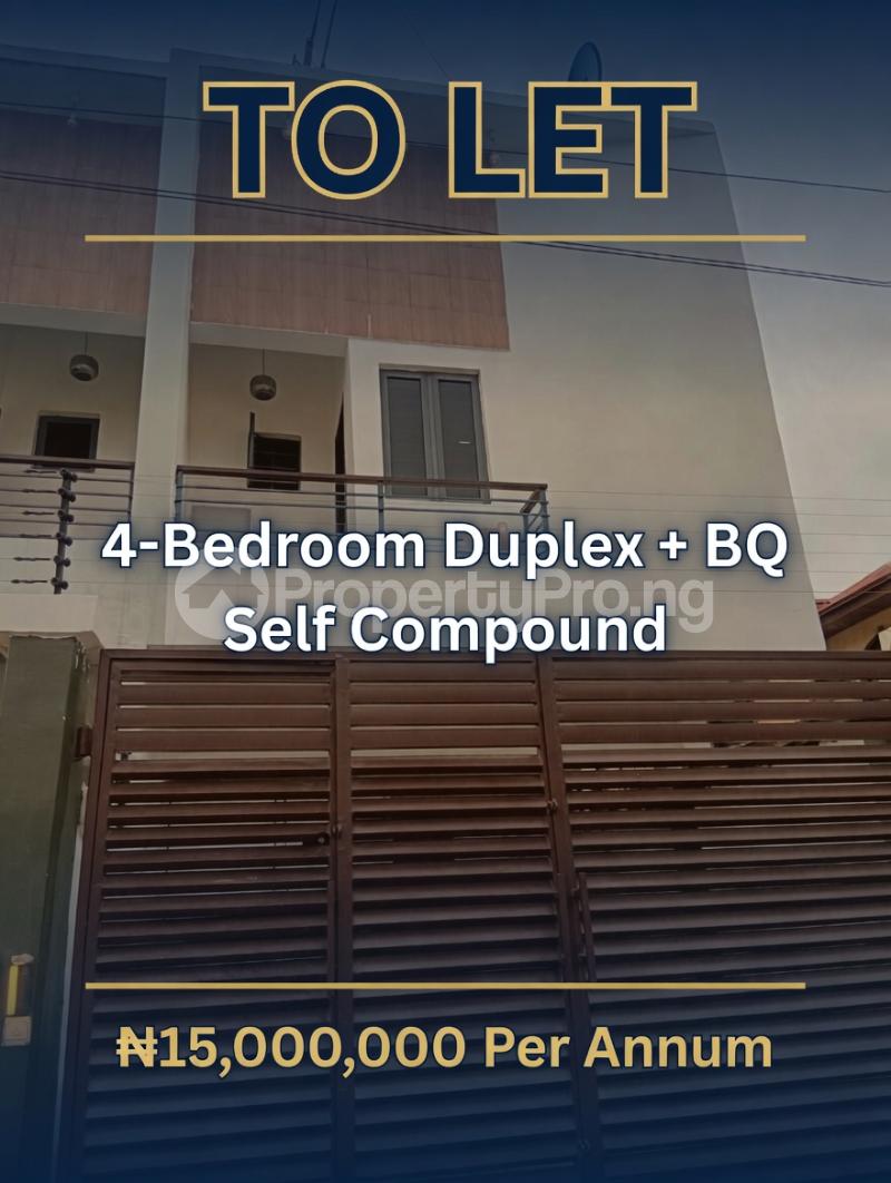 4 bedroom House for rent Presken Side Allen Avenue Ikeja Lagos