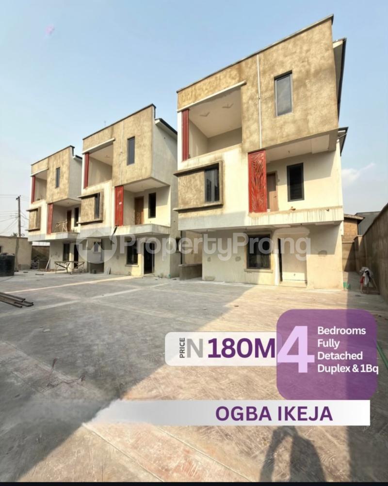 4 bedroom House for sale Ikeja Ifako-ogba Ogba Lagos