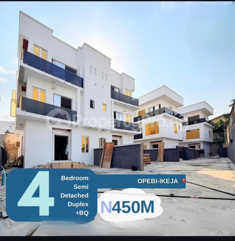 4 bedroom House for sale Opebi Ikeja Lagos