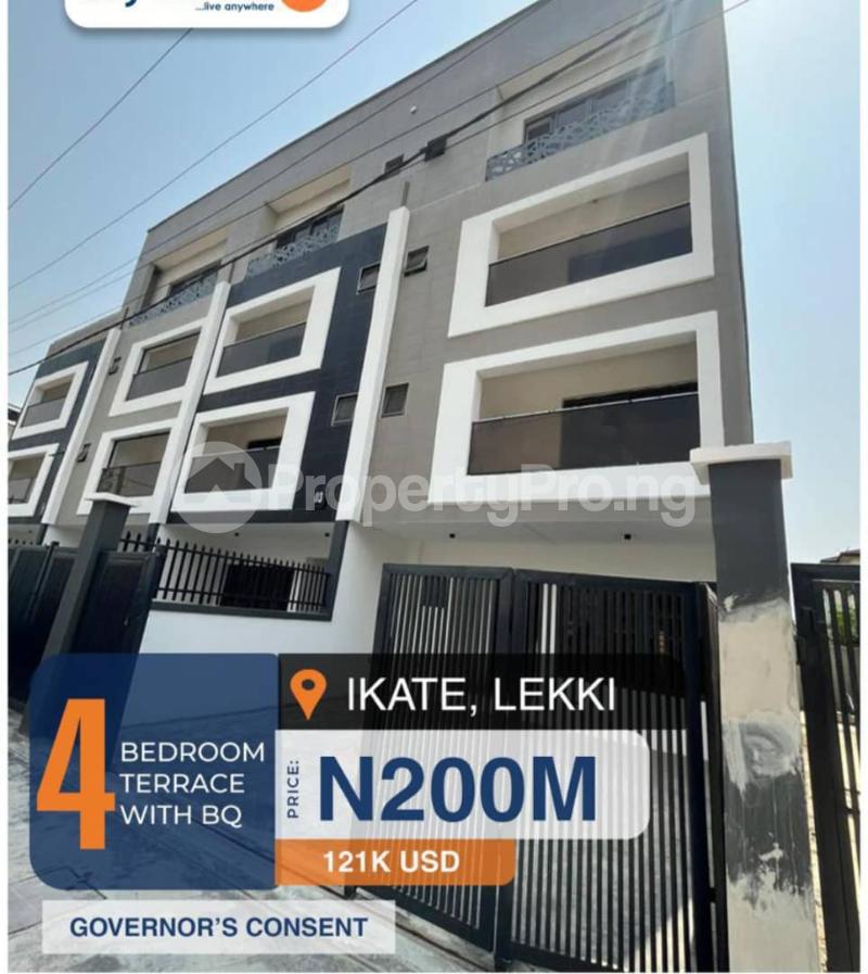 4 bedroom House for sale Ikate Lekki Lagos