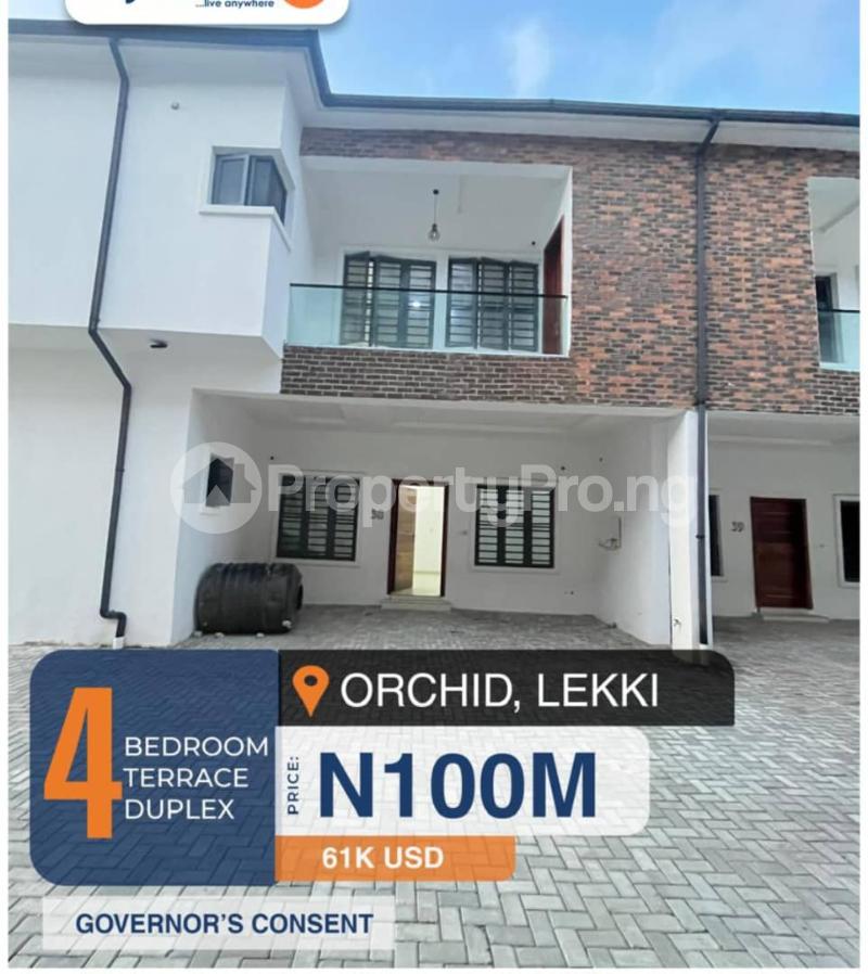 4 bedroom House for sale orchid Lekki Lagos
