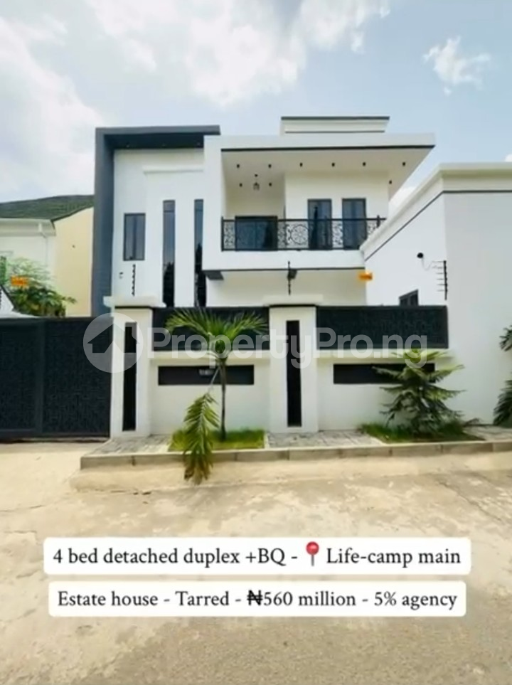 4 bedroom House for sale Life Camp , Abuja Life Camp Abuja