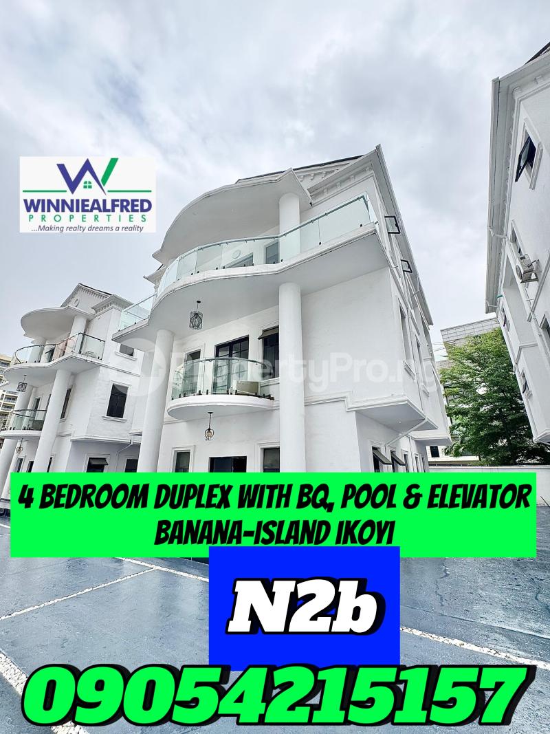 4 bedroom House for sale Banana Island Ikoyi Lagos