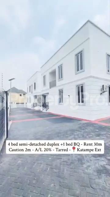 4 bedroom House for rent Katampe Extension Katampe Abuja