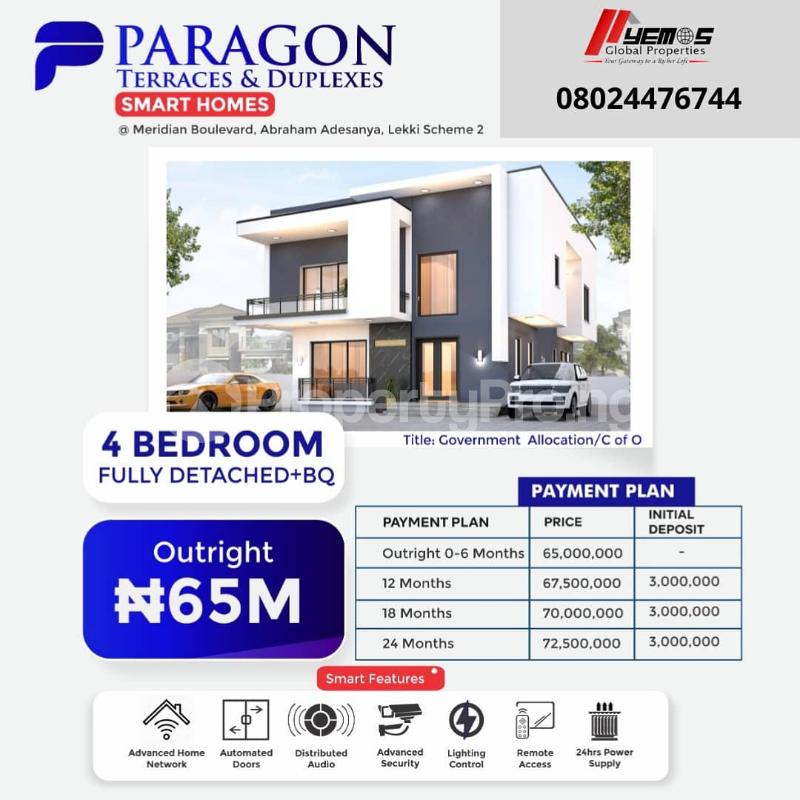 4 bedroom House for sale Okun Ajah Ajah Lagos