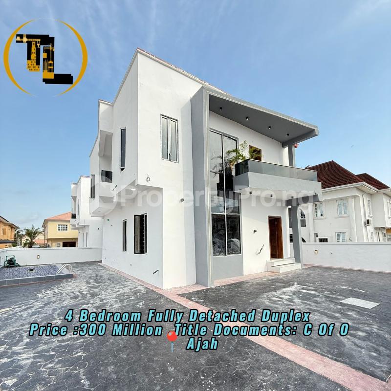 4 bedroom House for sale Ajah Lagos