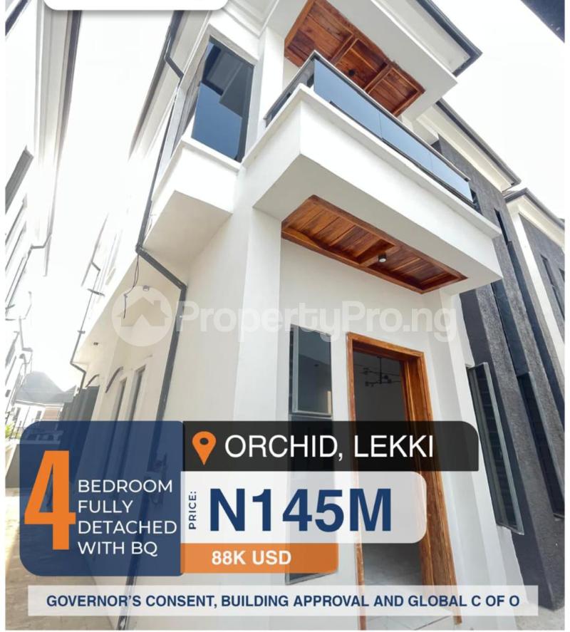 4 bedroom House for sale orchid Lekki Lagos