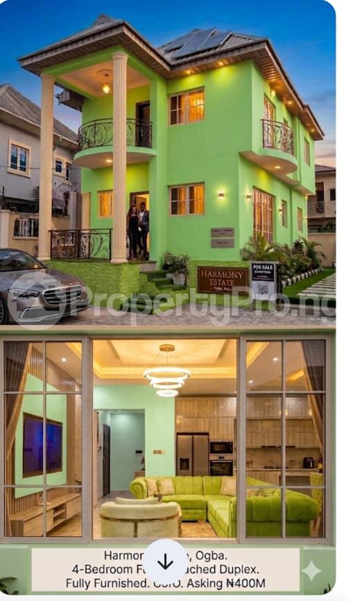 4 bedroom House for sale College Road Hope Estates Ogba Lagos